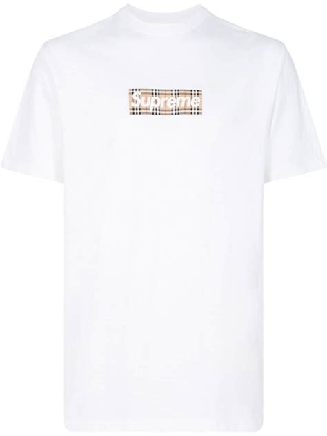 supreme burberry date|supreme Burberry box t shirt.